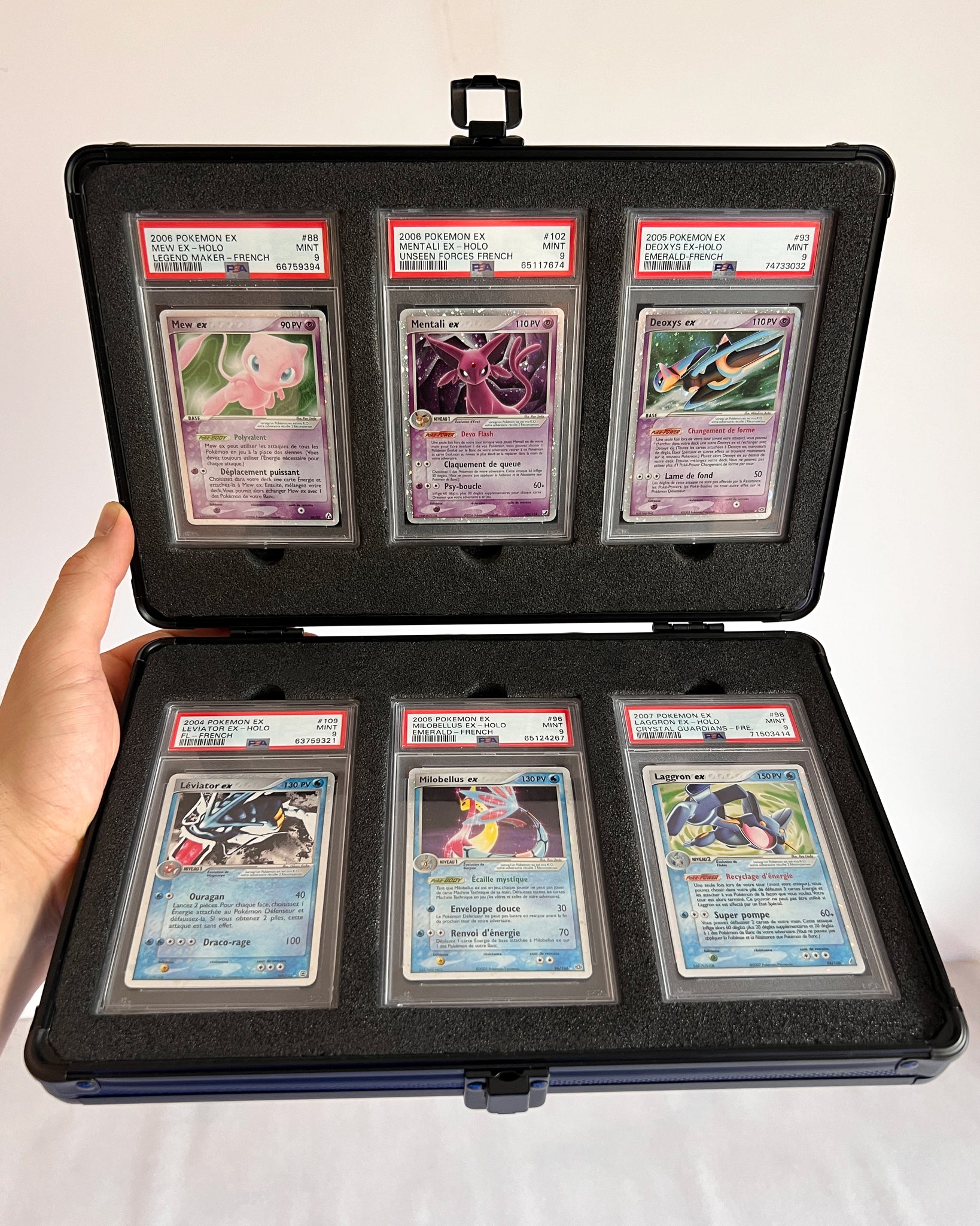 Valisette de Protection pour Cartes Pokemon - PSA 6 cartes|VANDJI Case
