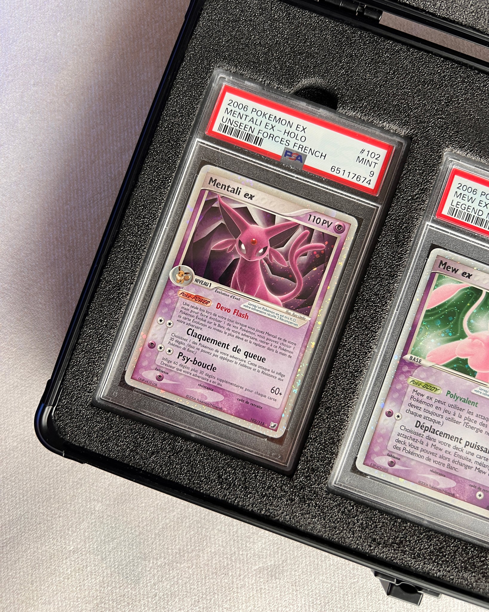 Valisette de Protection pour Cartes Pokemon - PSA 6 cartes|VANDJI Case