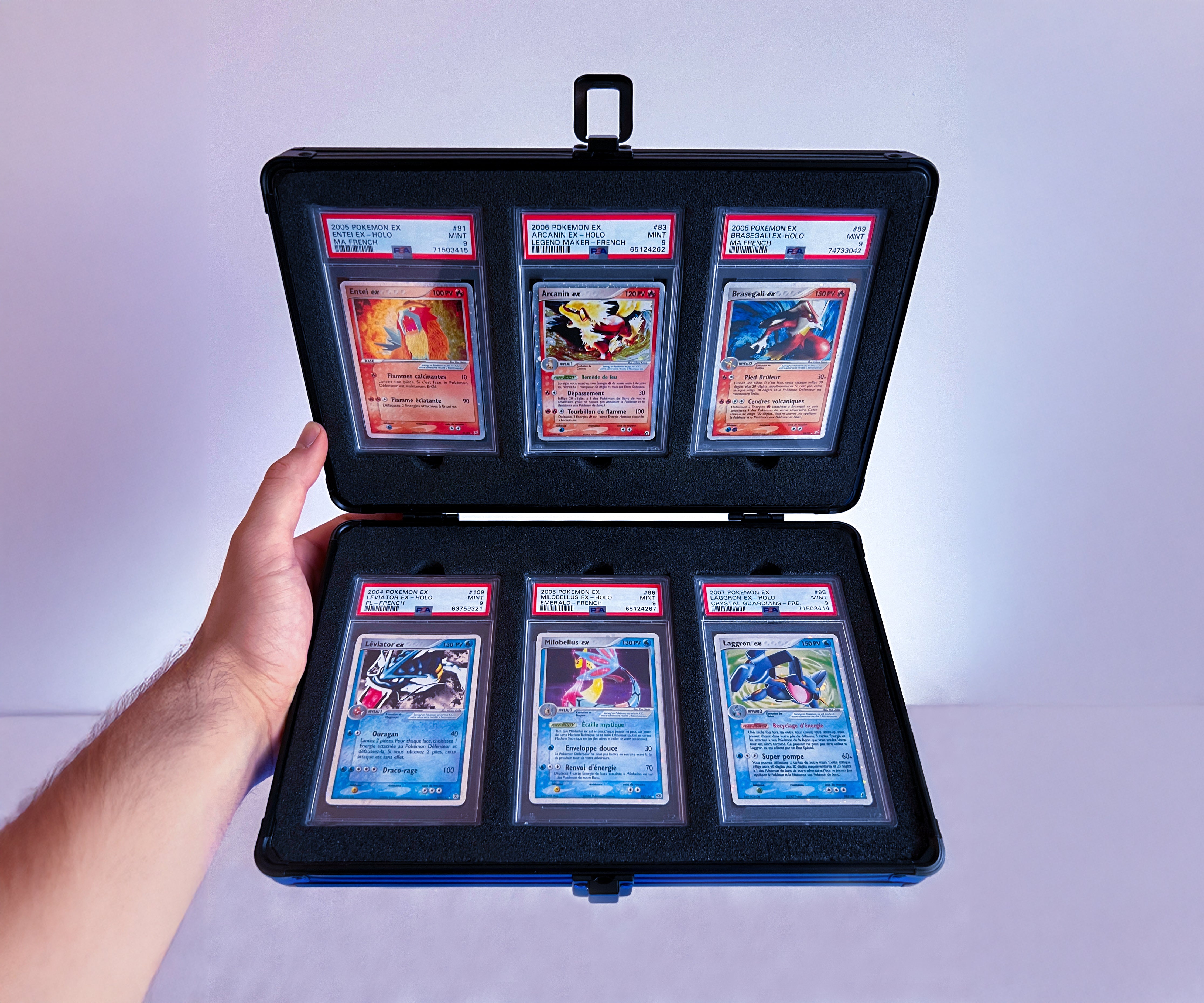Valisette de Protection pour Cartes Pokemon - PSA 6 cartes|VANDJI Case