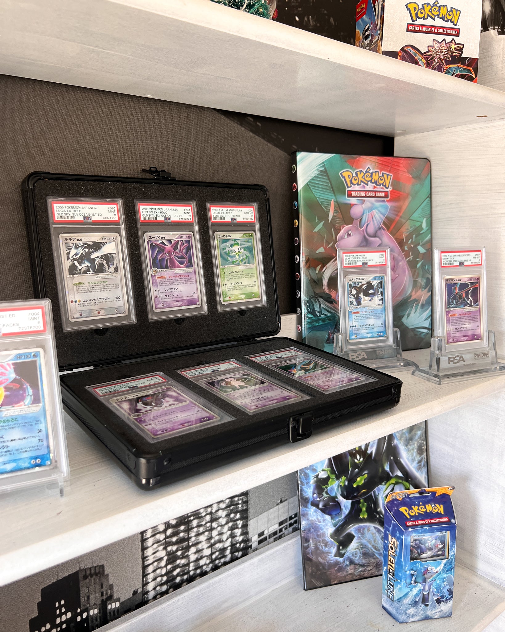 Valisette de Protection pour Cartes Pokemon - PSA 6 cartes|VANDJI Case