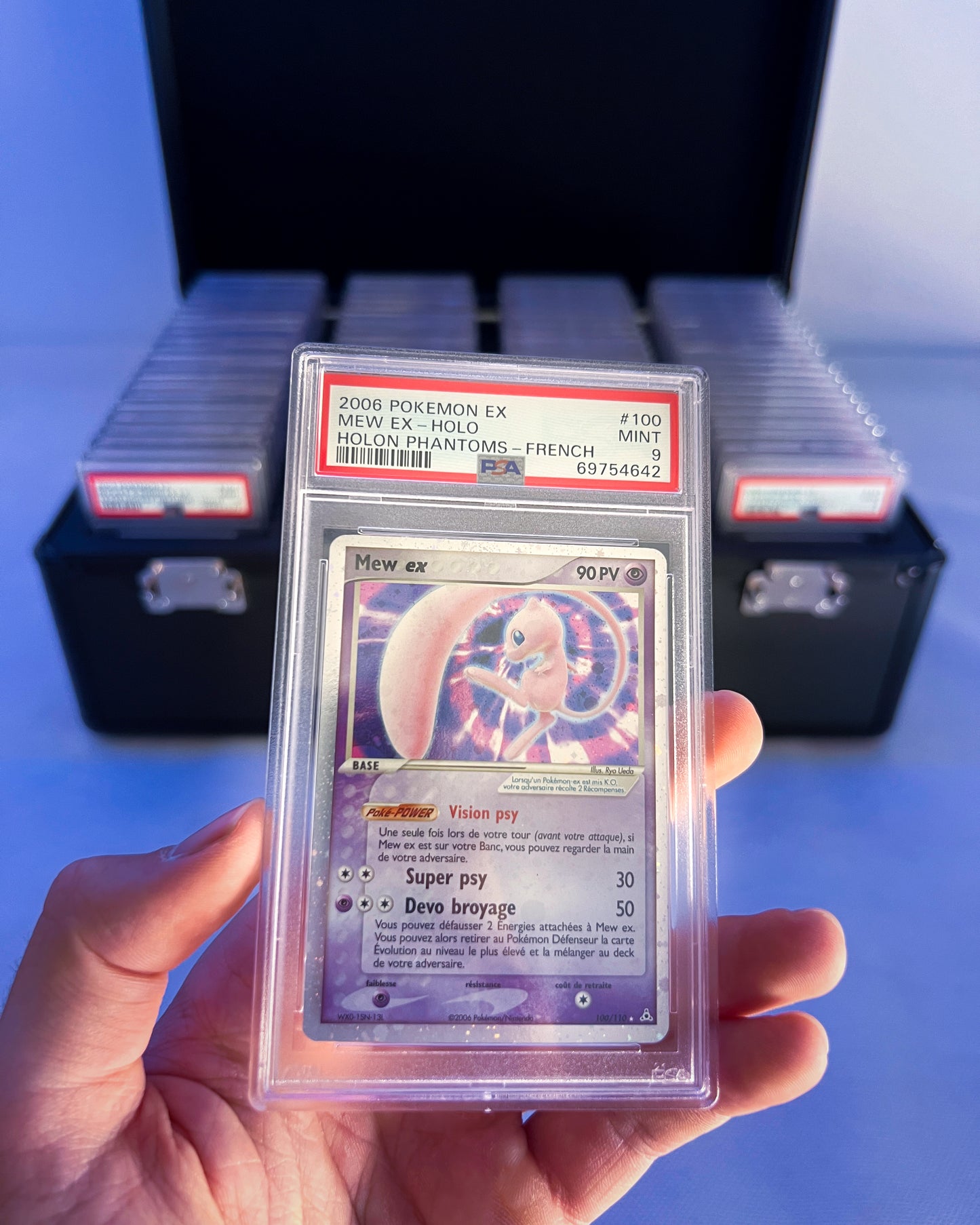 Valise de Protection pour Cartes Pokemon - PSA 84 cartes|VANDJI Case
