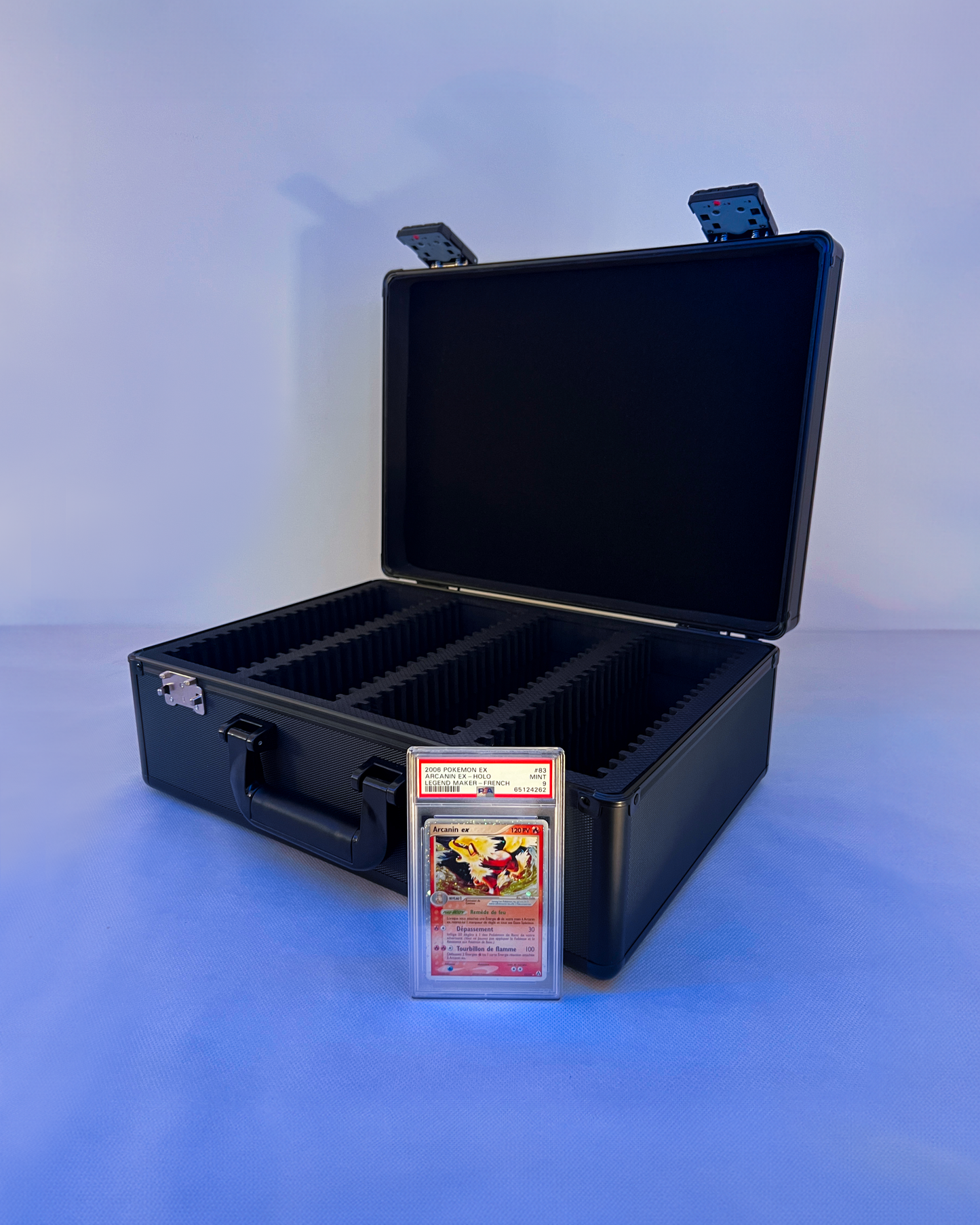 Valise de Protection pour Cartes Pokemon - PSA 84 cartes|VANDJI Case